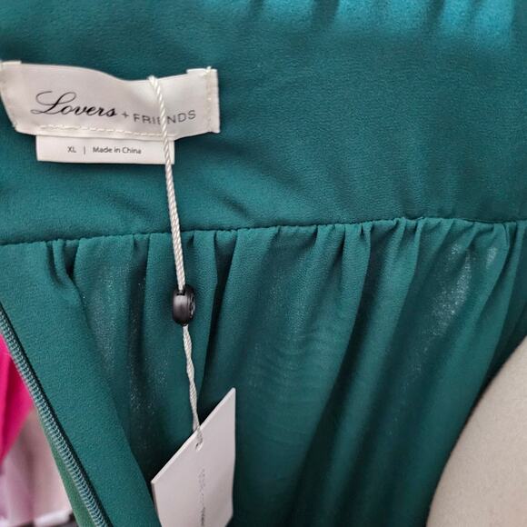 Lovers + Friends Kayden Gown in Green - Picture 8 of 10